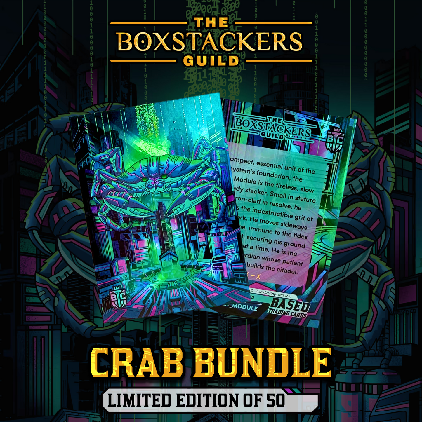 OPP S4 The Simulation Crab Bundle collector art and boxes