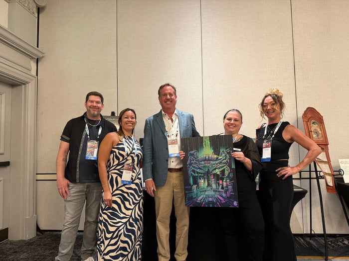 Based Trading Cards Founder Alladan Flinn Wins Gold Leaf Award at FSEA Print Embellishment Conference