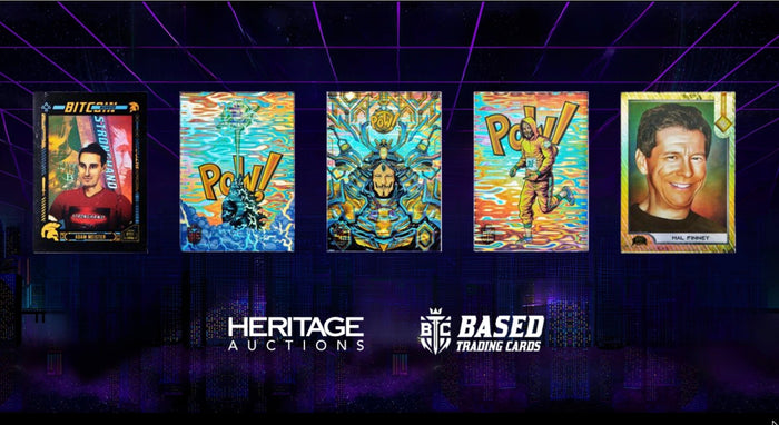 Based Trading Cards Announces Exclusive Auction Launch on Heritage Auctions Featuring Rare Bitcoin Trading Cards