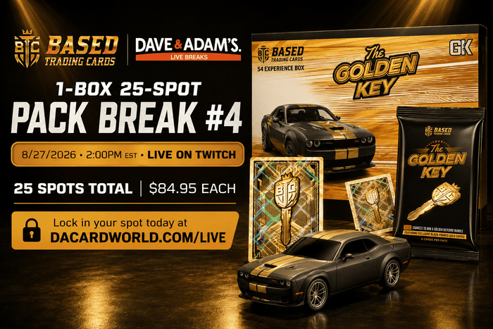 Based Trading Cards Experience Box Break Goes Live Tomorrow With Dave & Adam’s