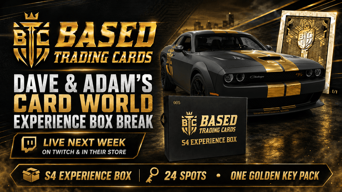 Dave & Adam’s Hosts Special Based Trading Cards Experience Box Break on August 11