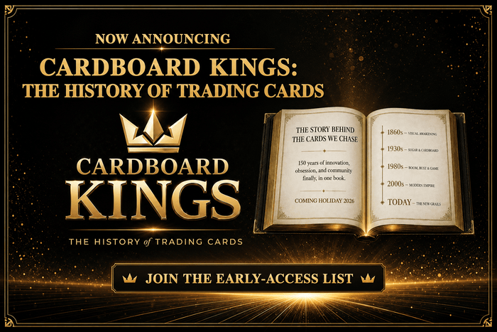 Alladan Flinn and Nick Jarman Announce Forthcoming Book Cardboard Kings: The History of Trading Cards