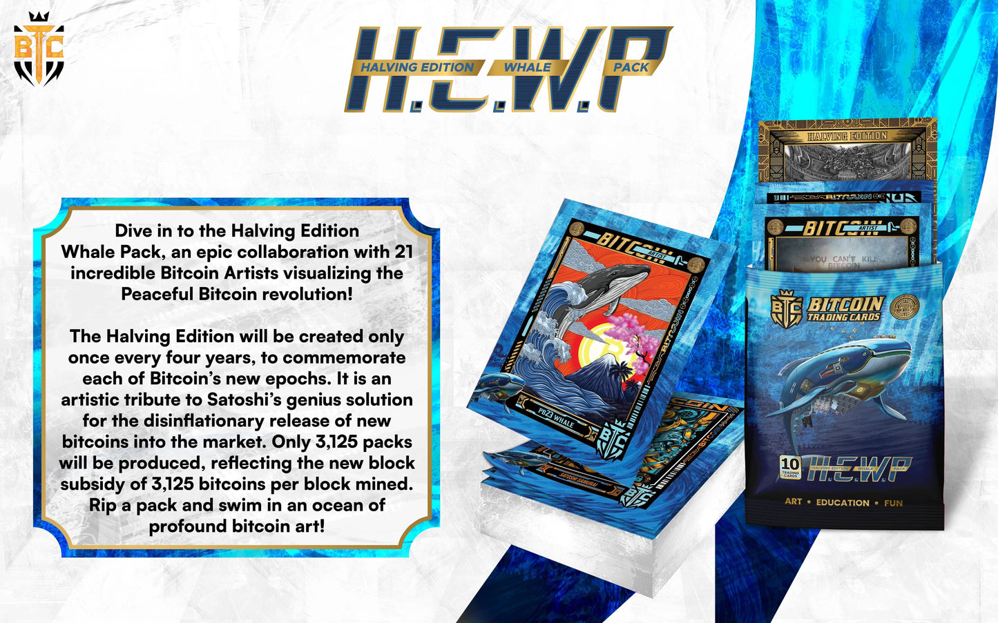 Halving Edition Whale Boxes - Bitcoin Freedom Art