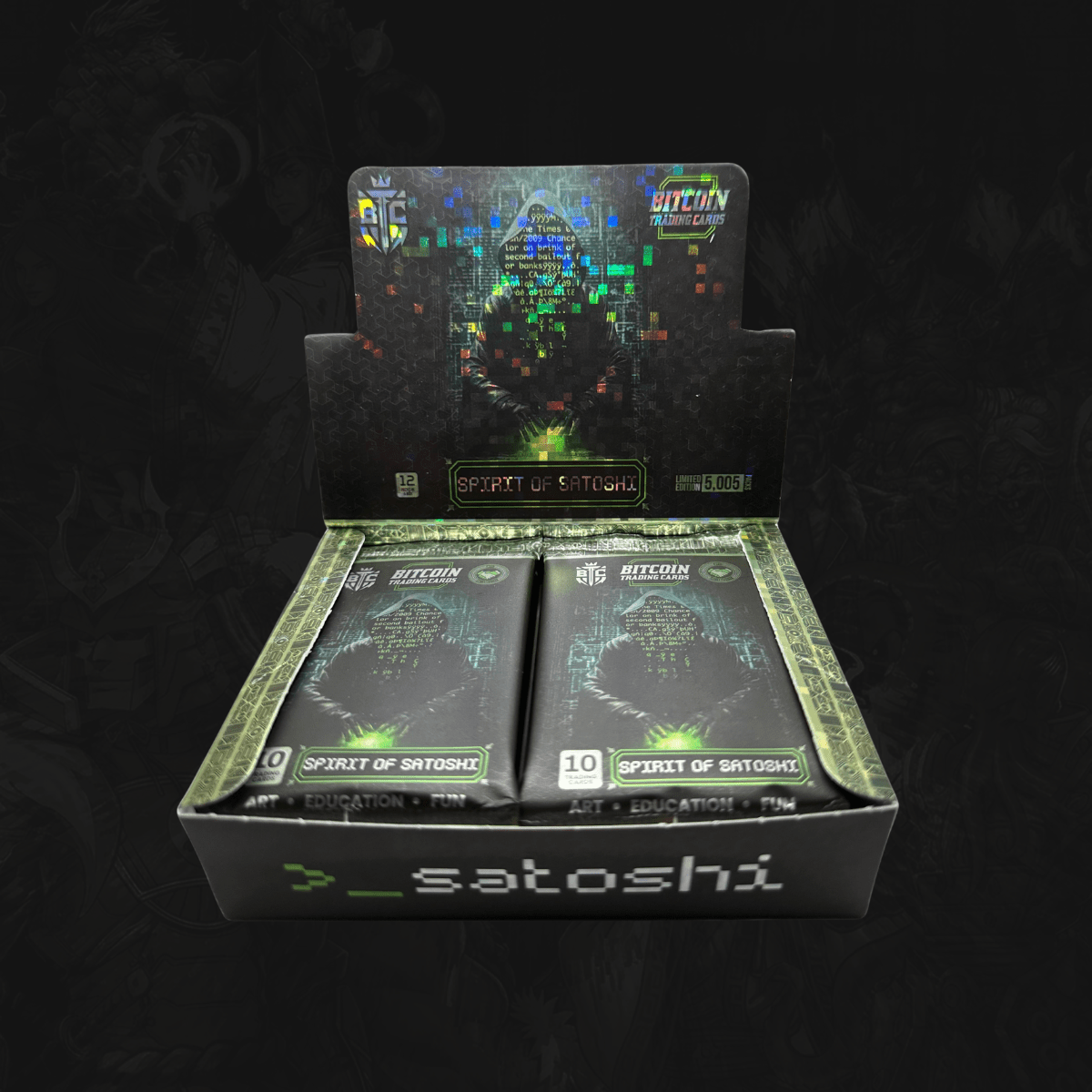 Bitcoin Trading Cards: Spirit of Satoshi Hobby Box – BTCTC