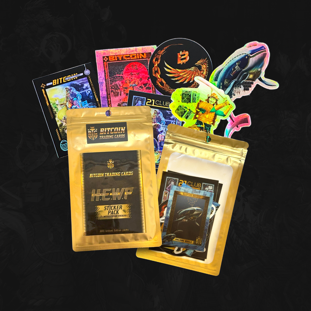 Sticker Pack - Halving Edition Whale 2024 (HEWP)