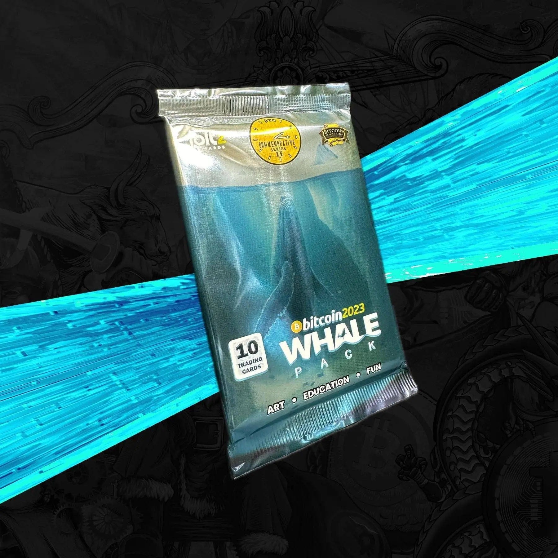 Bitcoin 2023 Commemorative Whale Booster Packs - Only 1,210 Packs - BTCTC