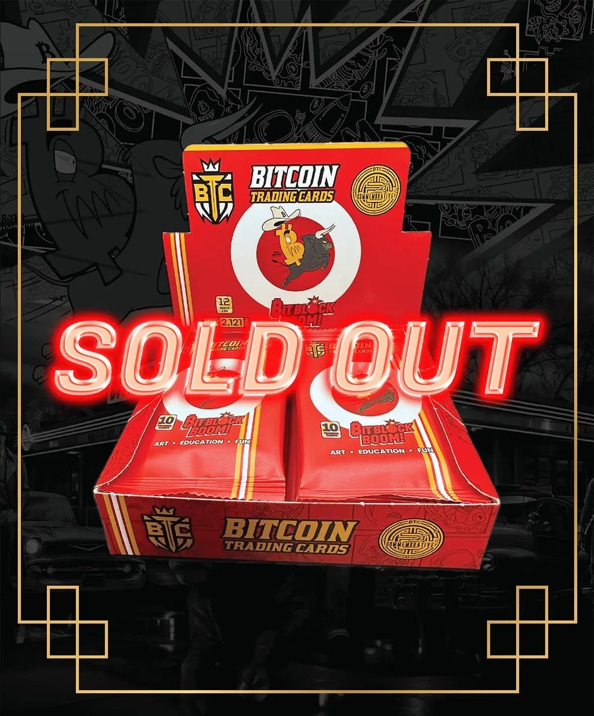 Box - BitBlockBoom! 2024 LE Commemorative Bitcoin Trading Cards
