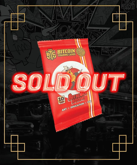 Pack - BitBlockBoom! 2024 LE Commemorative Bitcoin Trading Cards