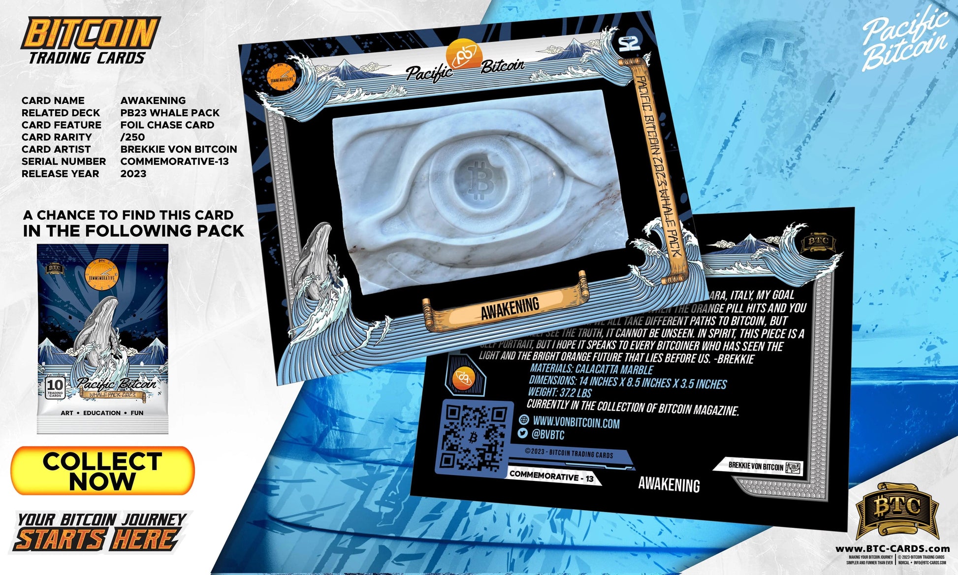 PB23 Whale Edition chase card pull artwork showcase from Based Trading Cards