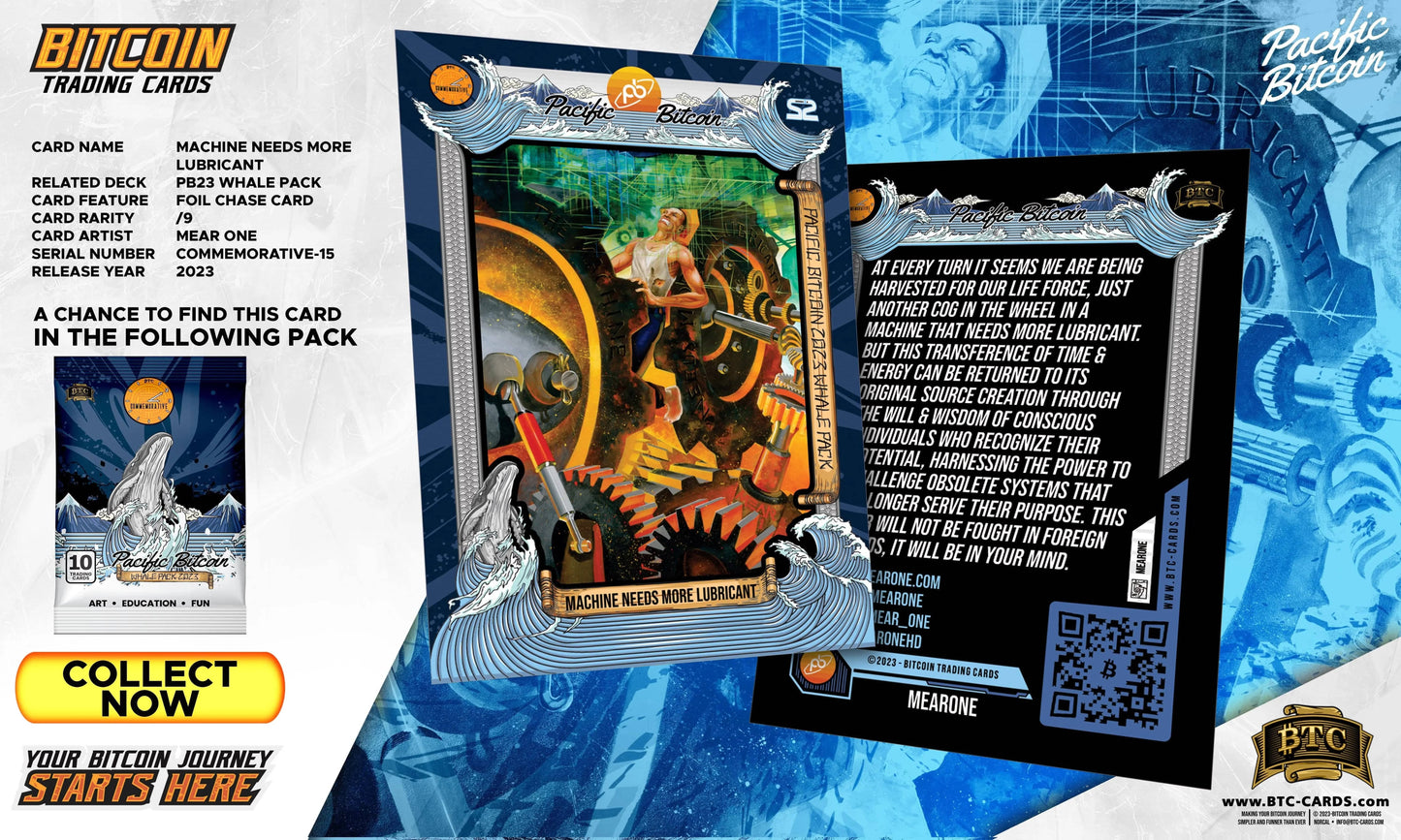 PB23 Whale Edition chase card pull artwork showcase from Based Trading Cards