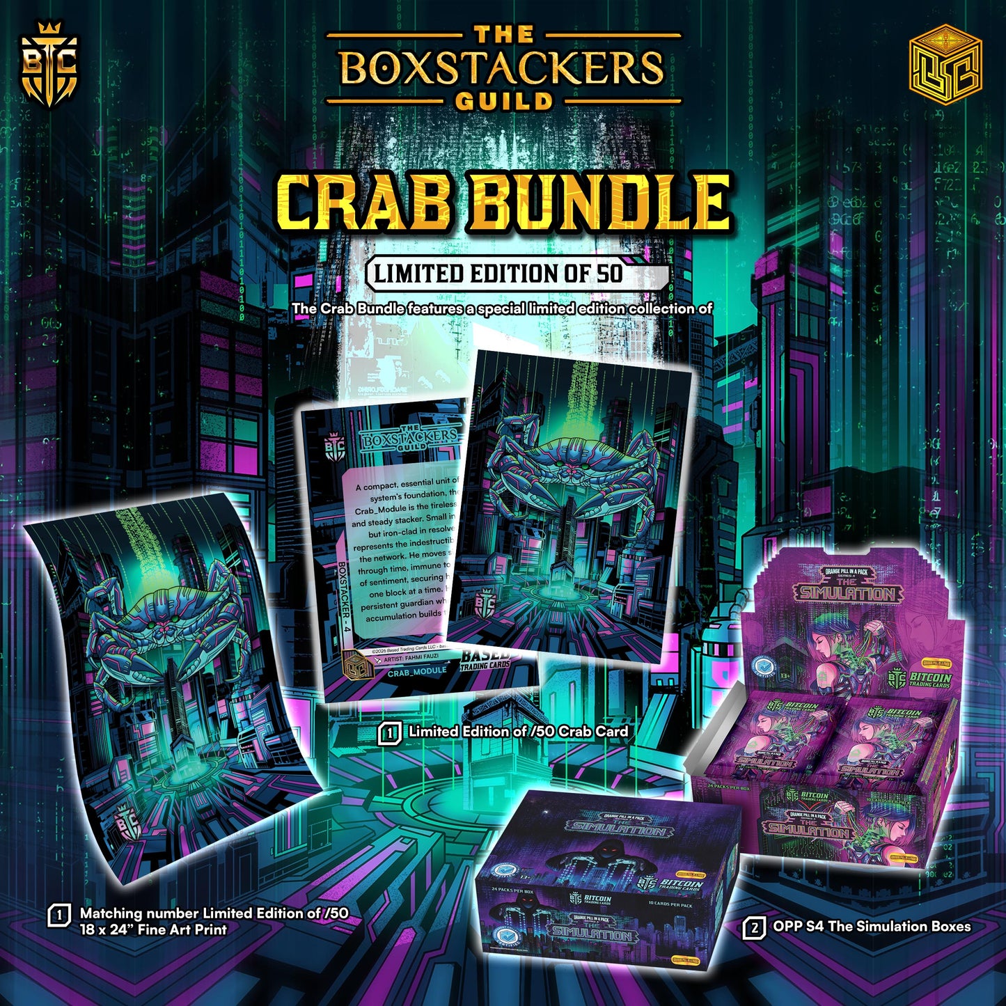(Pre-sale) OPP Series 4 - The Simulation "Crab Bundle"