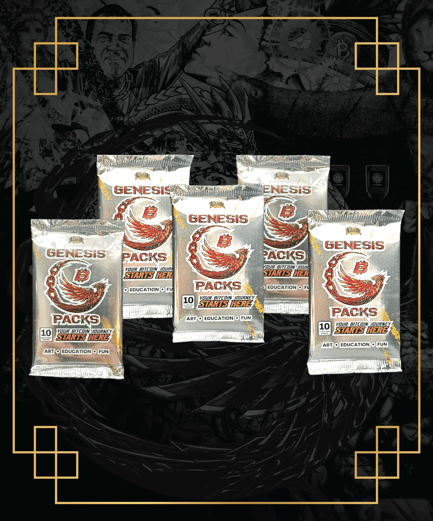 x5 Genesis Packs [EDUCATIONAL - NO CHASE CARDS] 