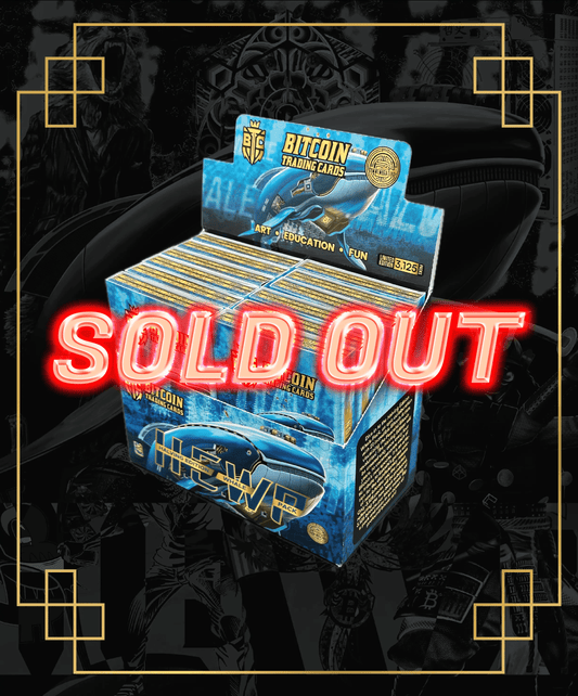 Halving Edition Whale Boxes - Released only once every 4 years - Only 3,125 packs Bitcoin Trading Cards