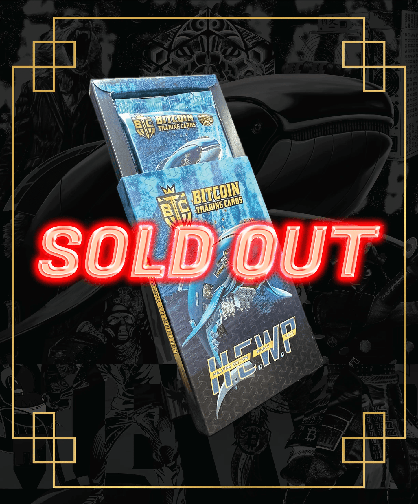 Halving Edition Whale Packs - Released Only once every 4 years Bitcoin Trading Cards