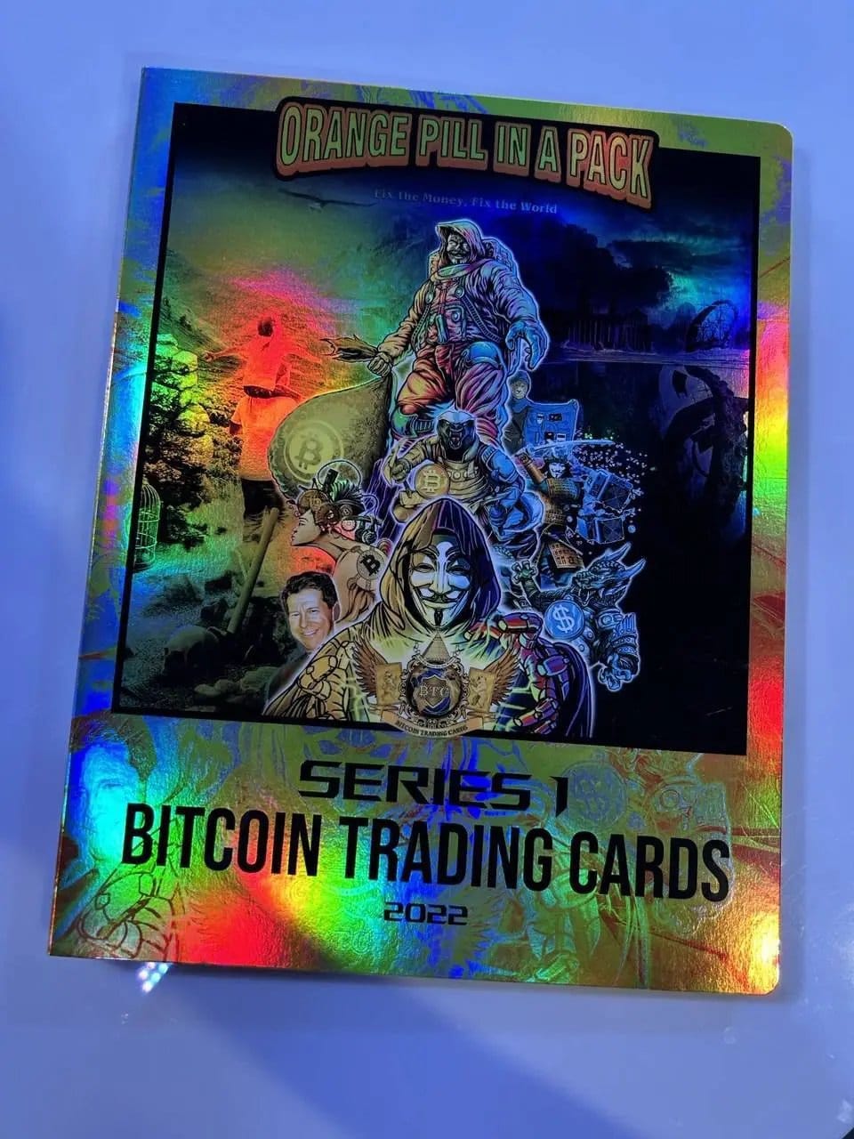 Bitcoin Trading Cards: Series 1 Card Binder /121 LE BTCTC Bitcoin Trading Cards: Series 1 Card Binder /121 LE BTCTC