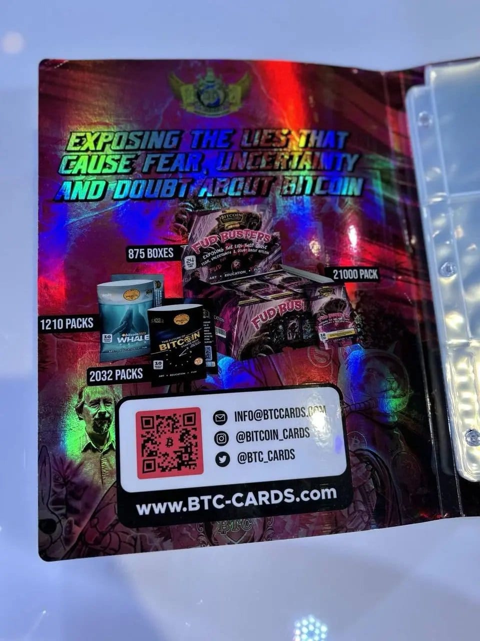 Limited Edition Custom Series 2 Card Binder (x/21) - BTCTC