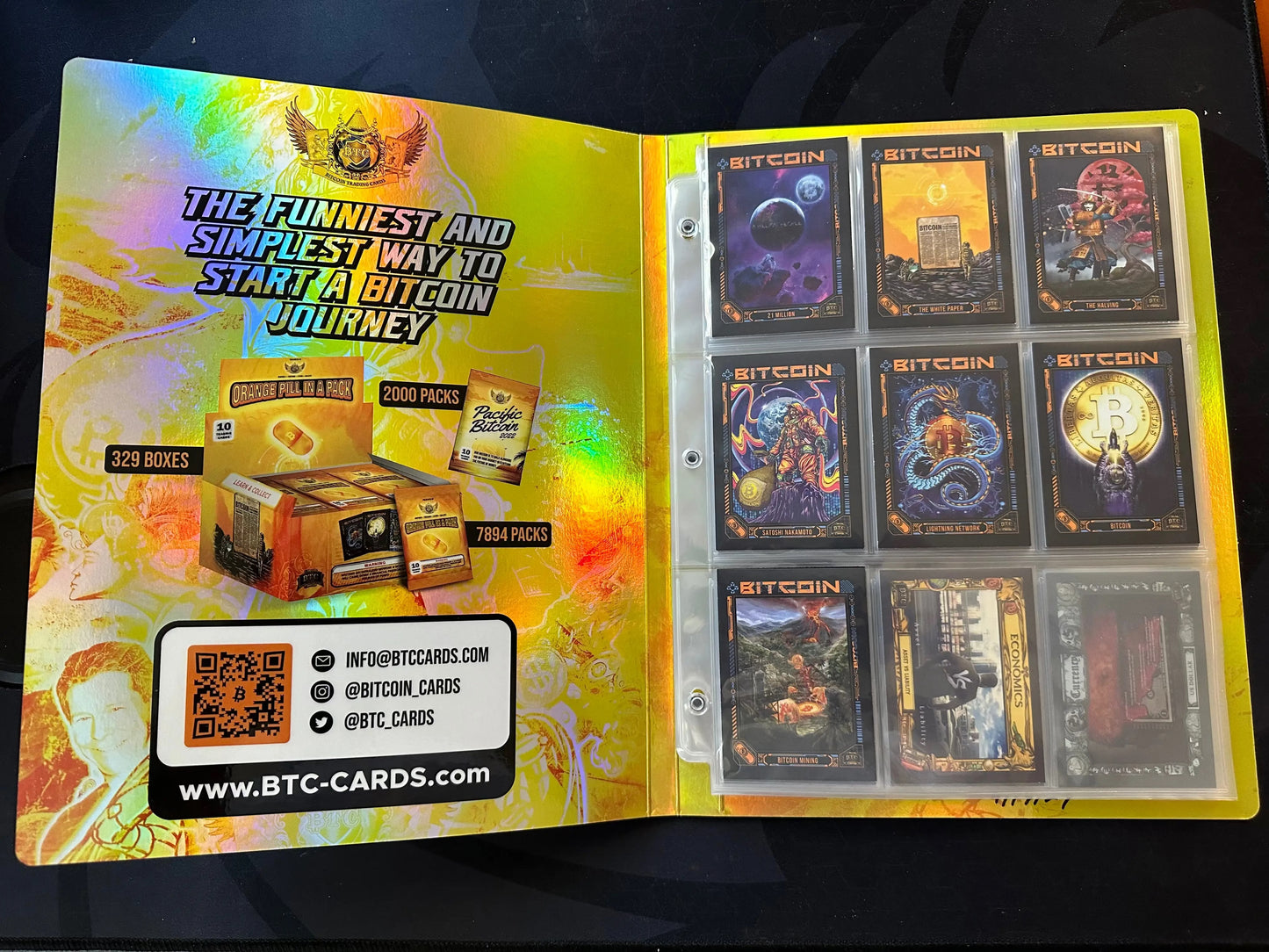 Limited Edition Custom Series 1 Card Binder (x/21) - BTCTC