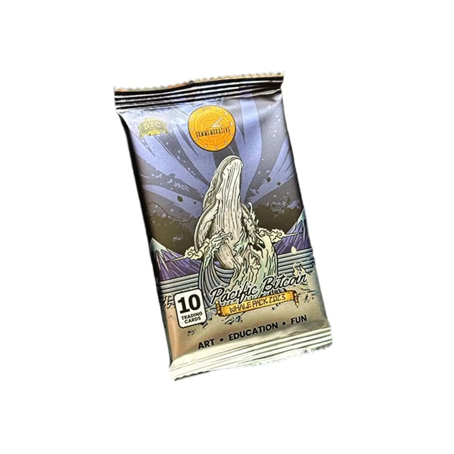 PB23 Whale Edition exclusive holo foil pack showcase from Based Trading Cards