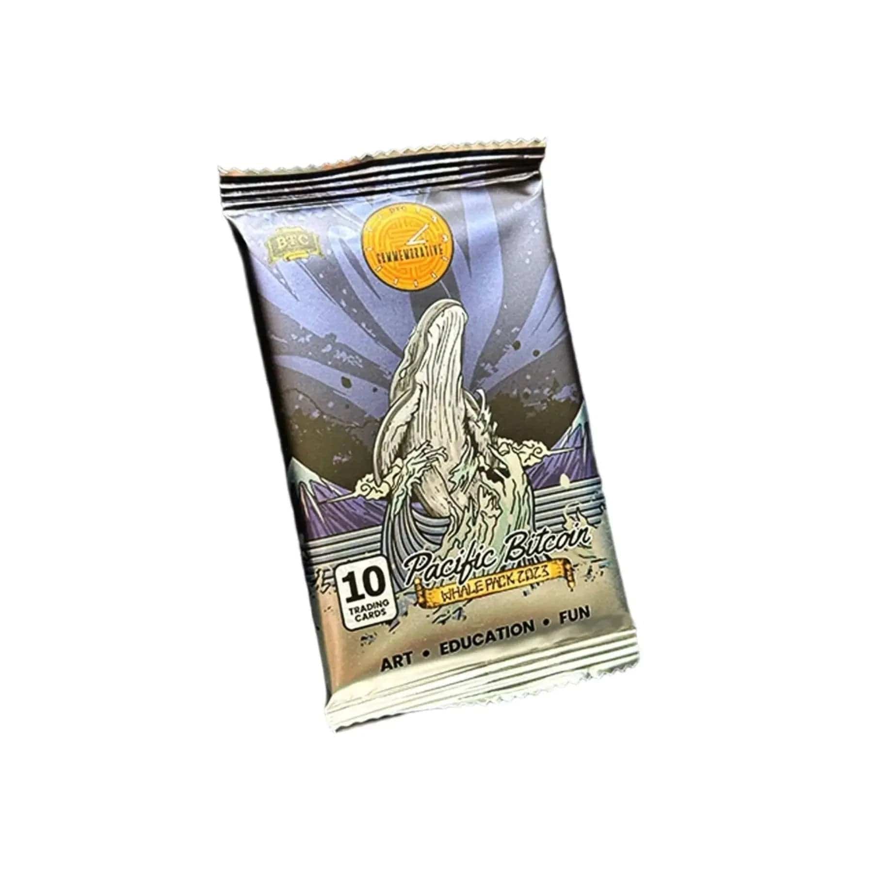 PB23 Whale Edition exclusive holo foil pack showcase from Based Trading Cards