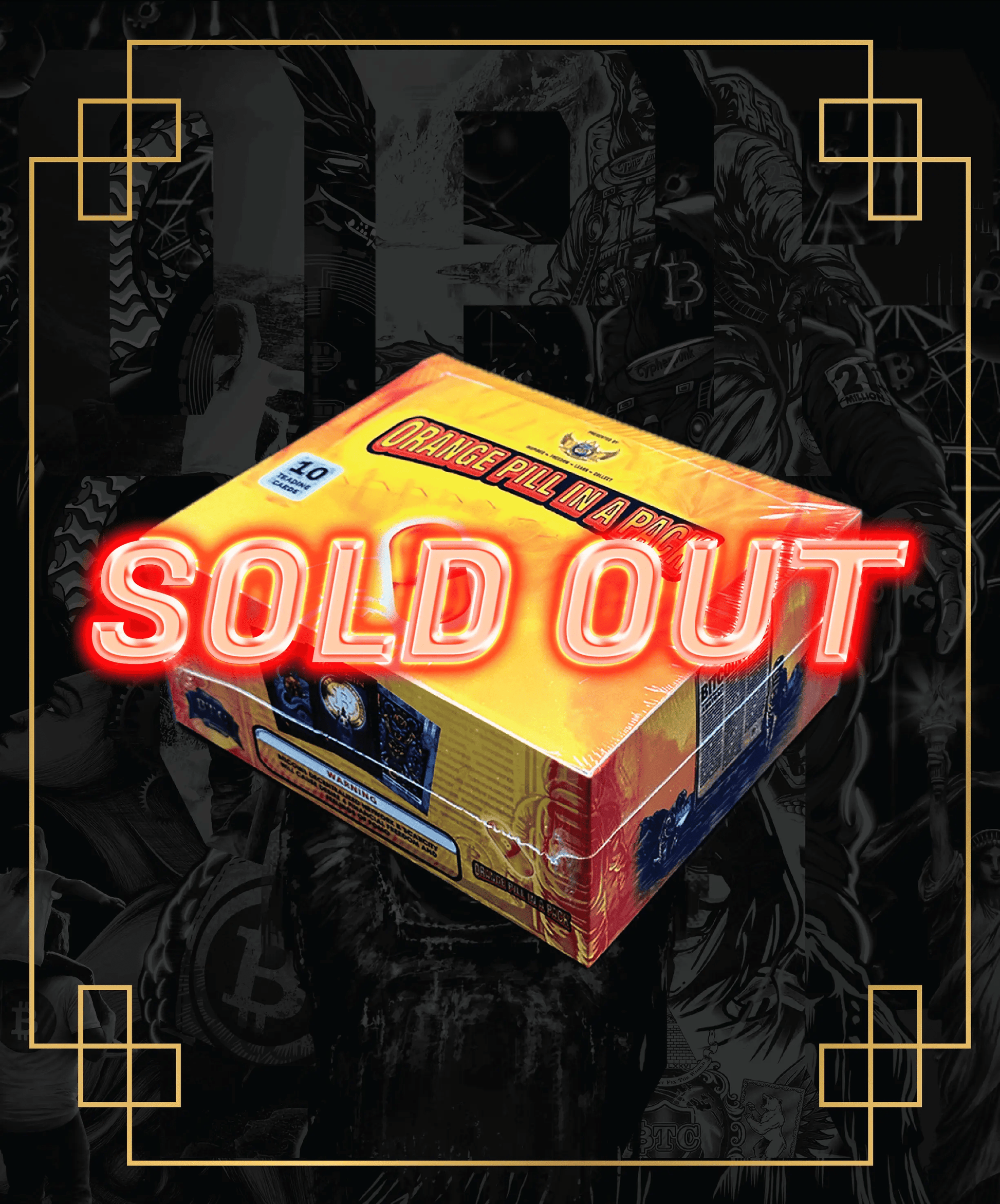 Series One - Orange Pill In A Pack - Hobby Box 