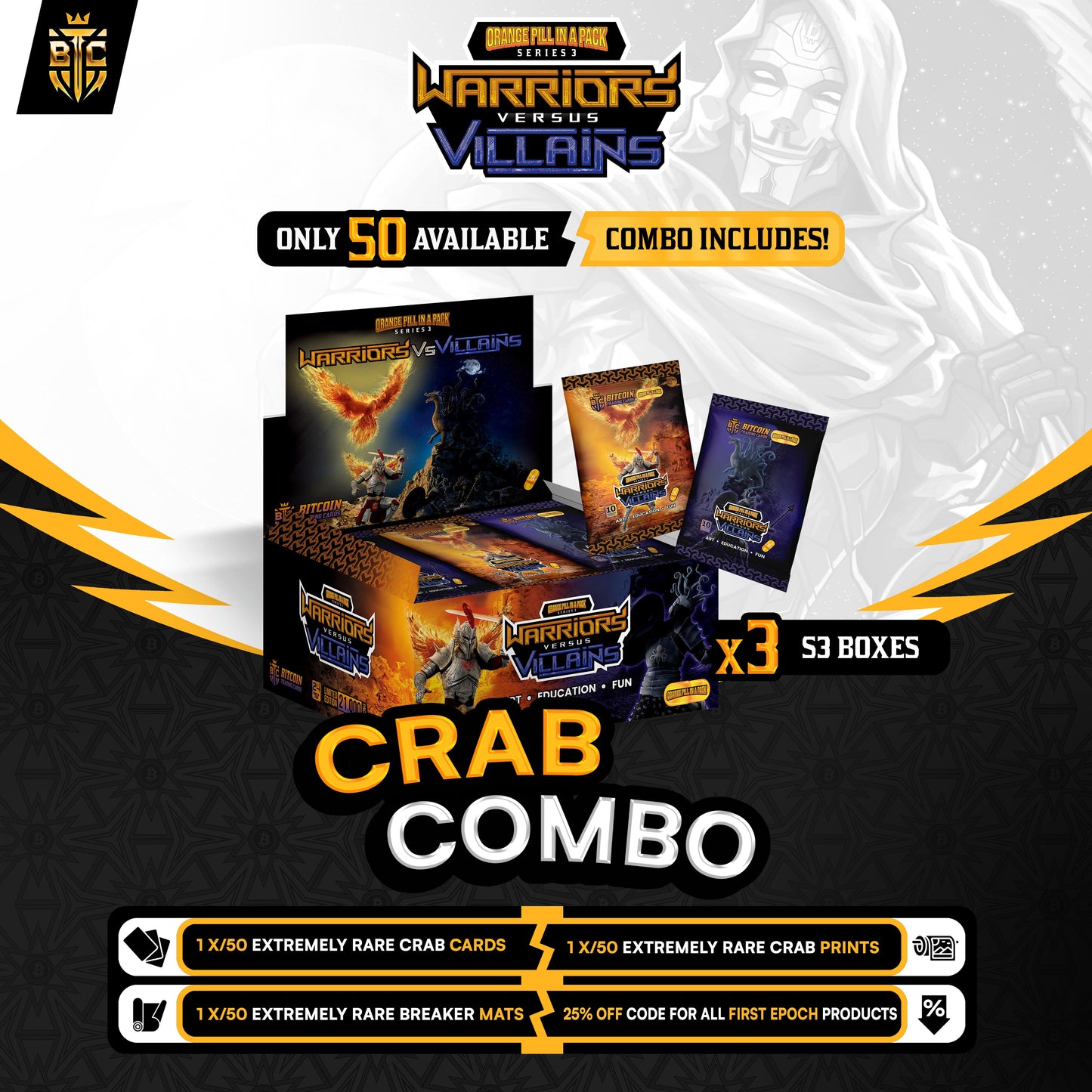 OPP Series 3 Crab Bundle – Limited Edition 3-Box Combo