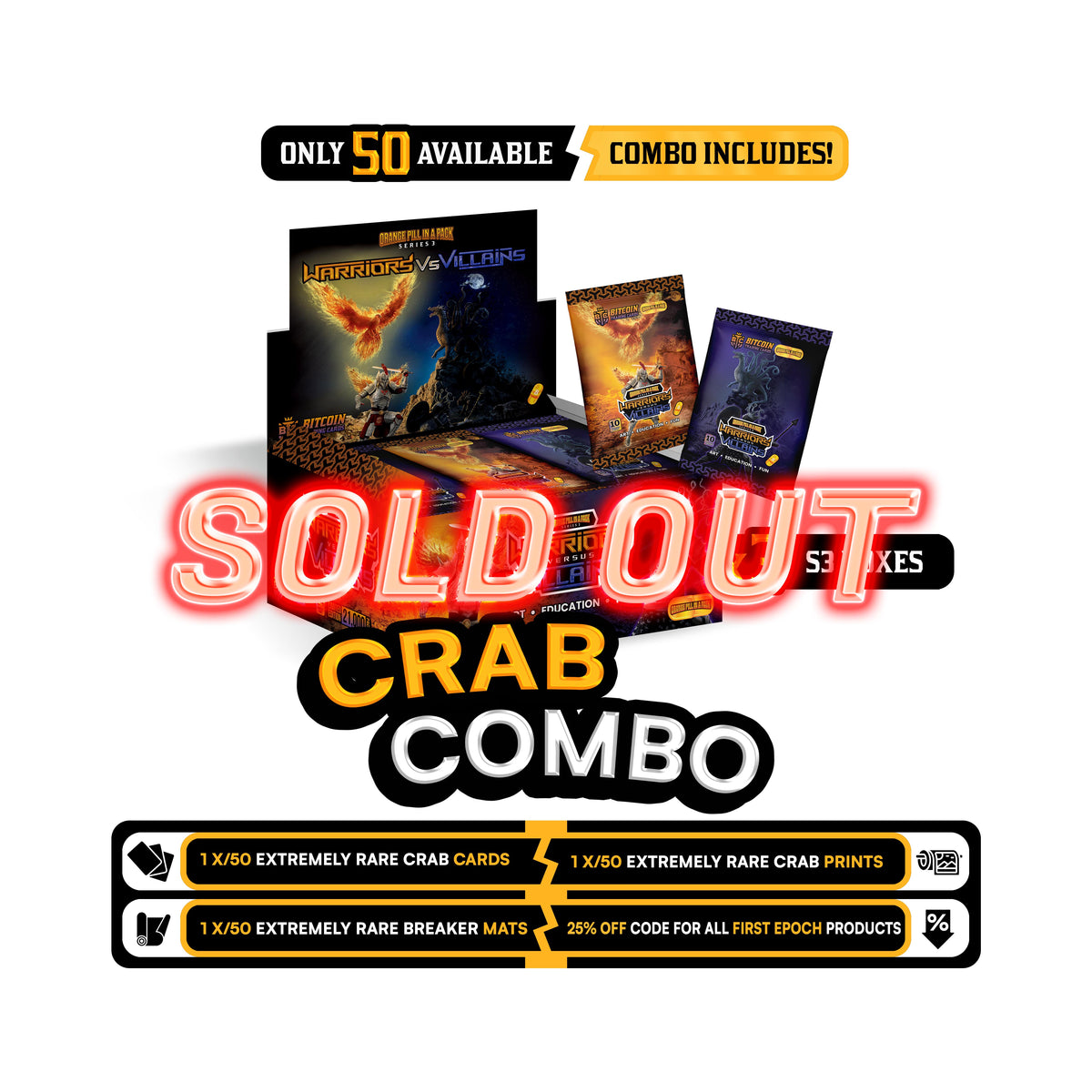OPP Series 3 Crab Bundle – Limited Edition 3-Box Combo