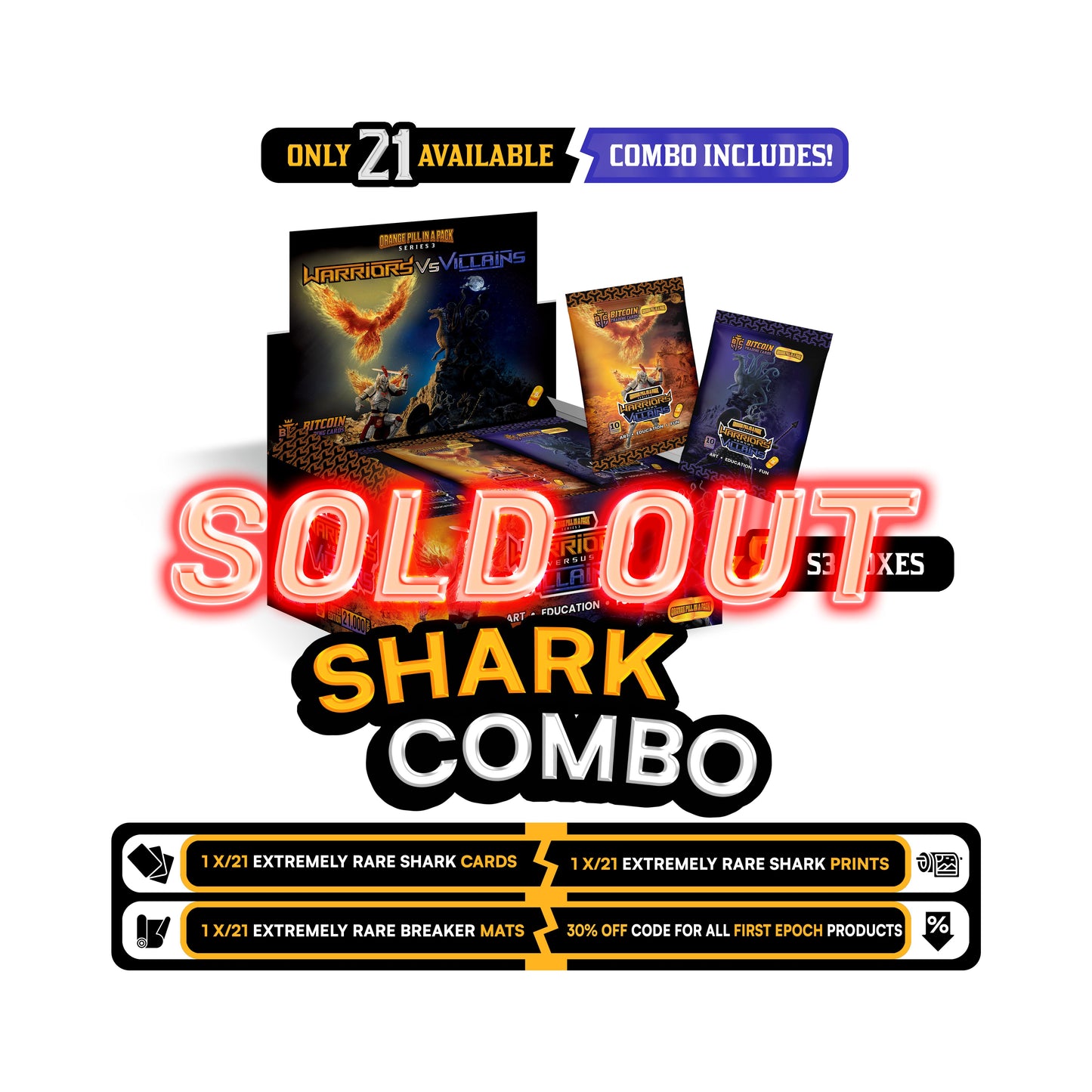 OPP Series 3 Shark Bundle – Limited Edition 8-Box Combo