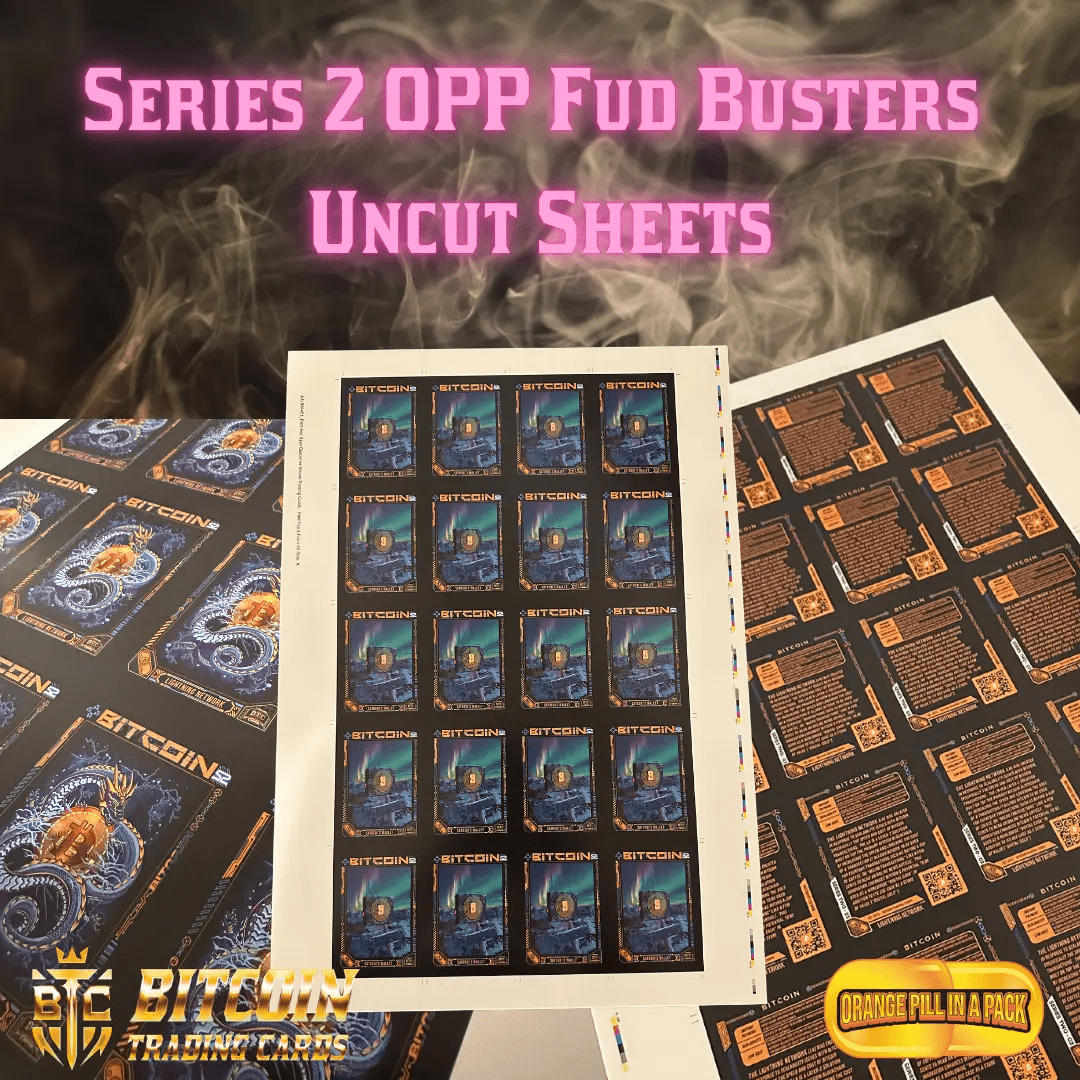 Uncut Sheet: OPP Series 2 FUD Busters 