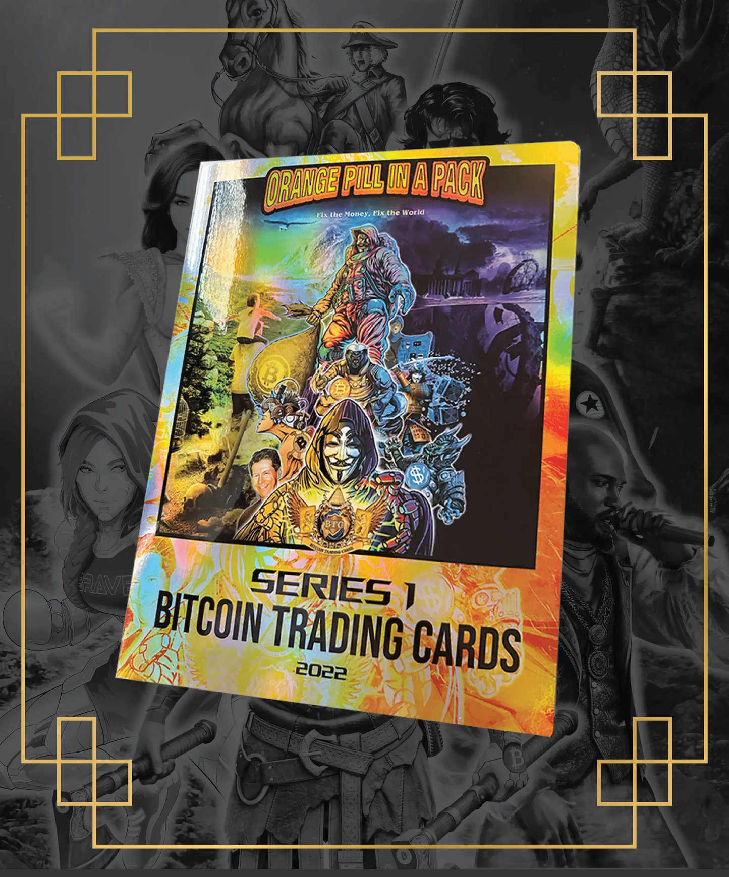 Bitcoin Trading Cards: Series 1 Card Binder /121 LE BTCTC Bitcoin Trading Cards: Series 1 Card Binder /121 LE BTCTC