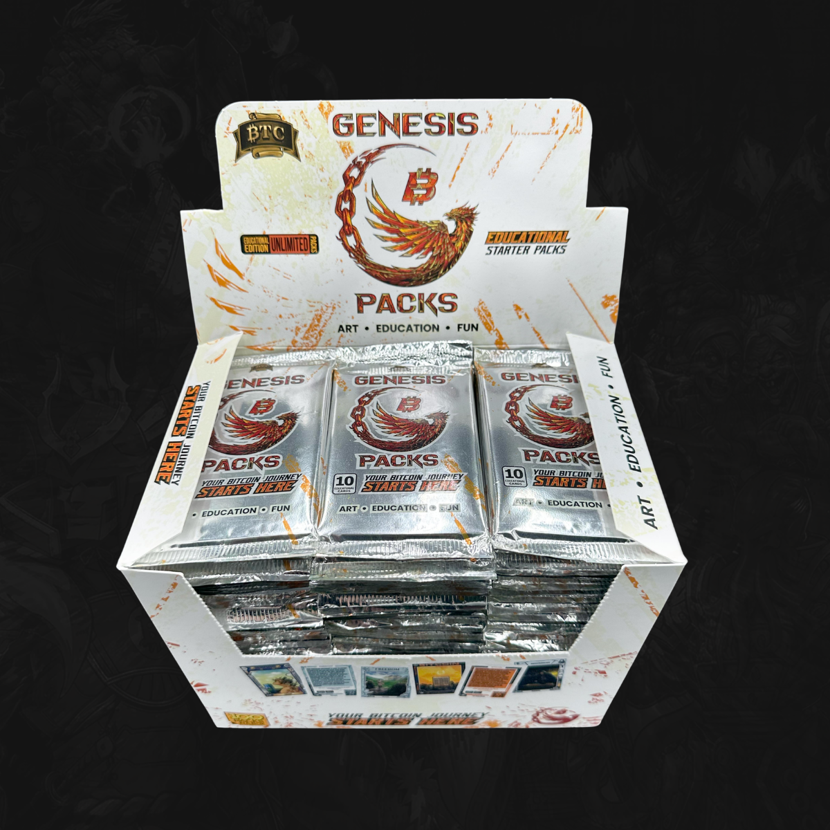 Genesis Box  (100 Packs) + Exclusive Box Topper [EDUCATIONAL - NO CHASE CARDS]