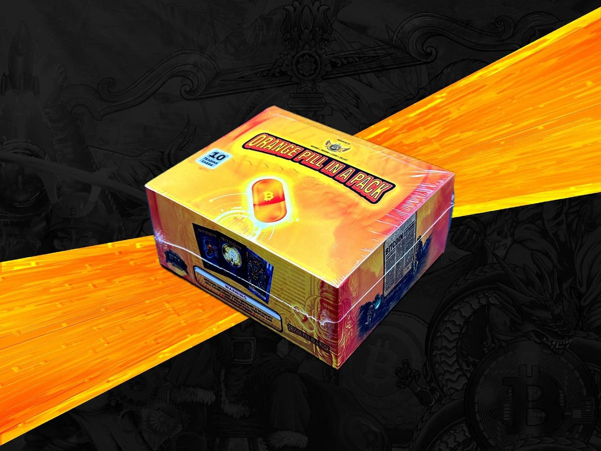 Series One - Orange Pill In A Pack - Hobby Box - BTCTC
