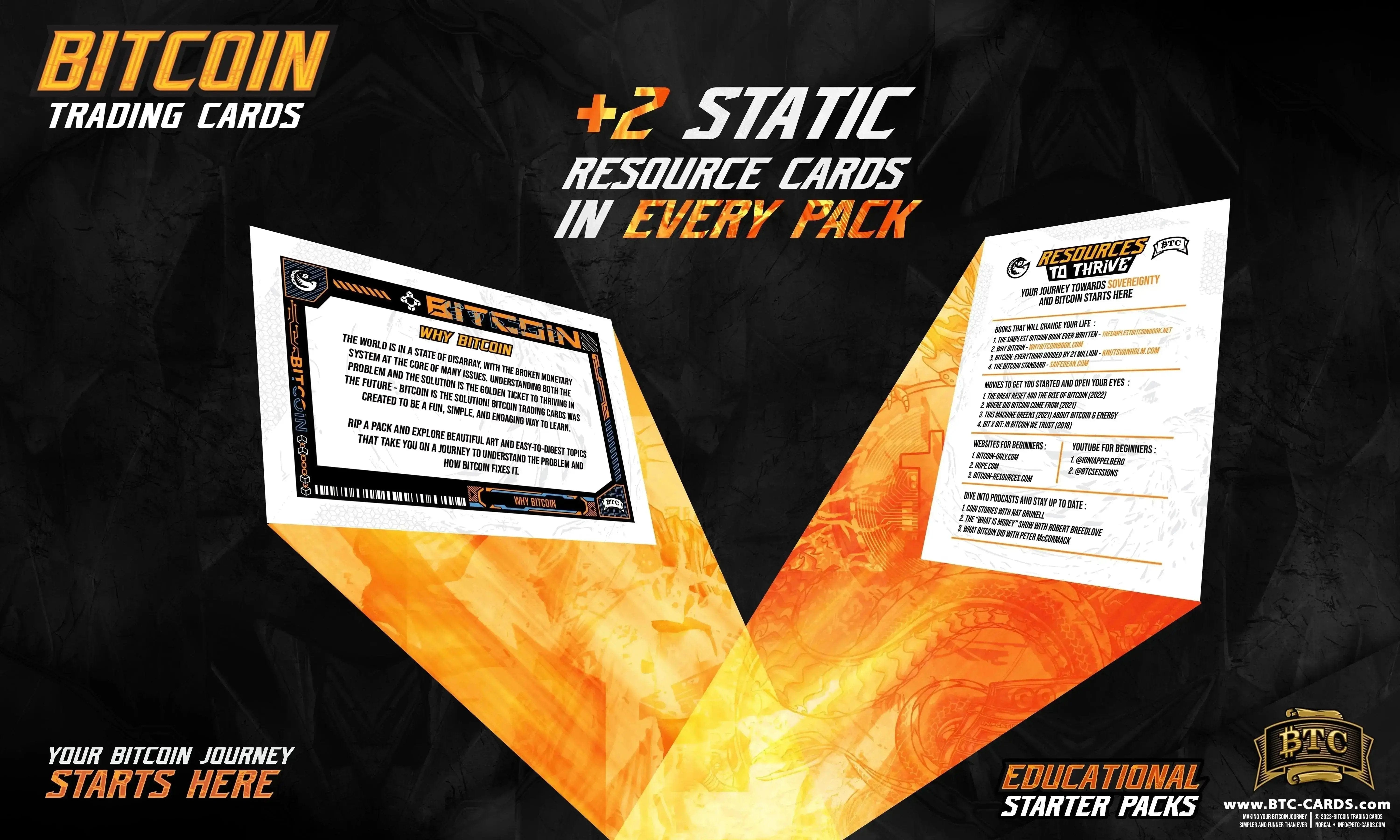 BTC Collectible Cards: x10 Genesis Packs – BTCTC