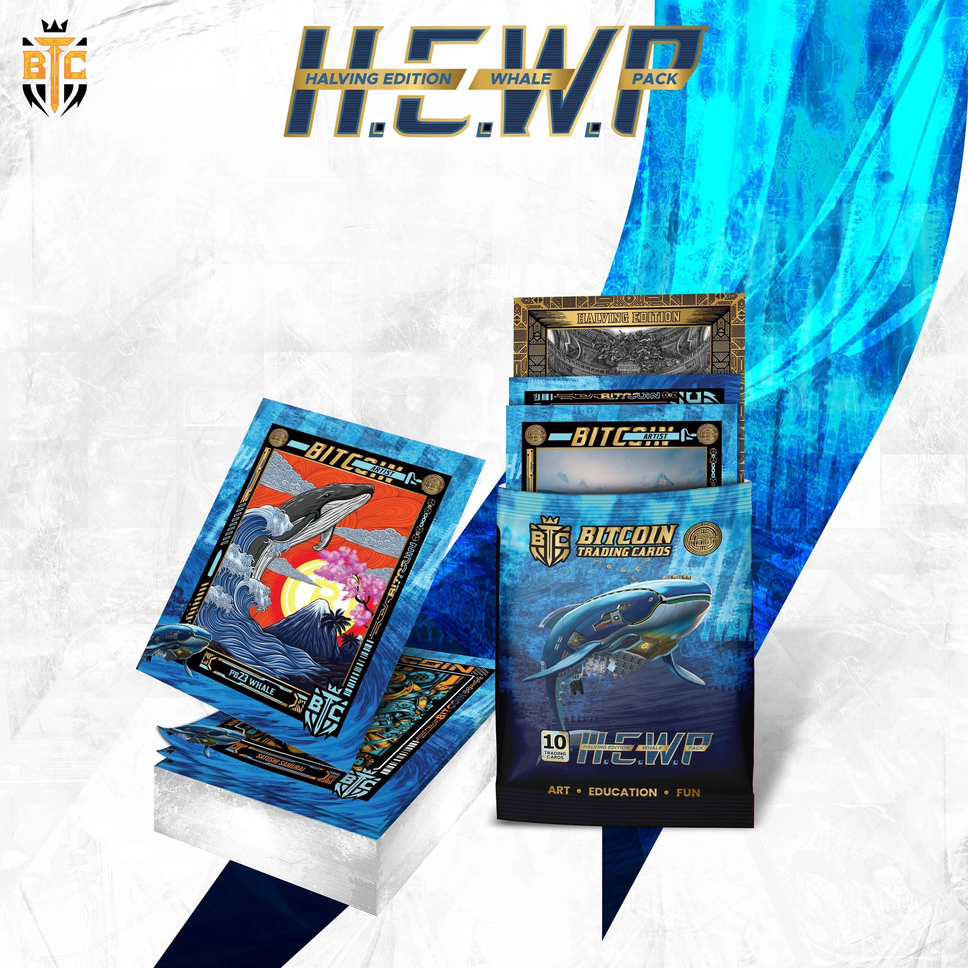 promotional graphic for the 'H.E.W.P' pack contents