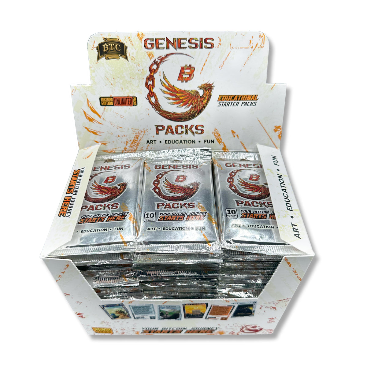 Genesis Box  (100 Packs) + Exclusive Box Topper [EDUCATIONAL - NO CHASE CARDS]