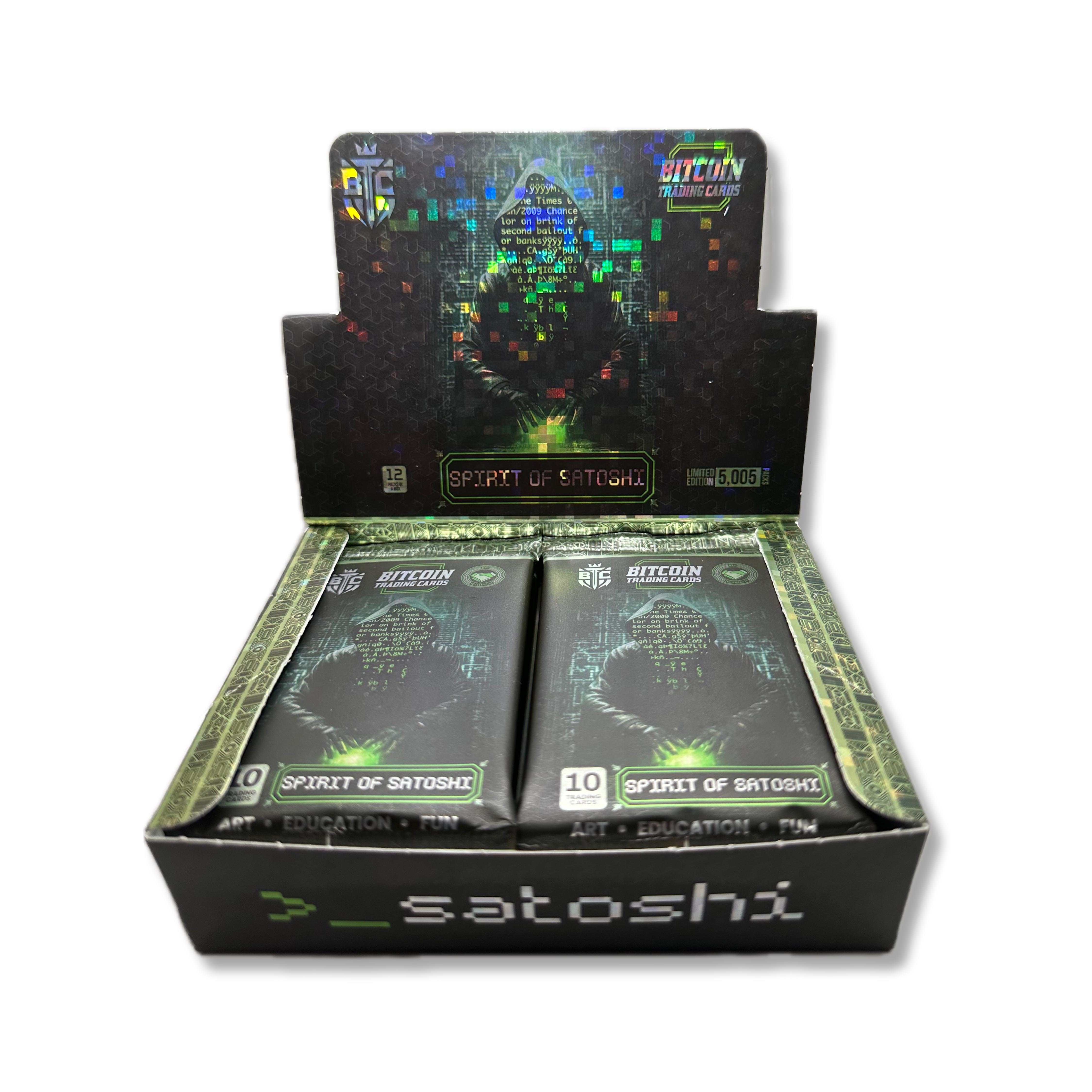 Bitcoin Trading Cards: Spirit of Satoshi Hobby Box – BTCTC