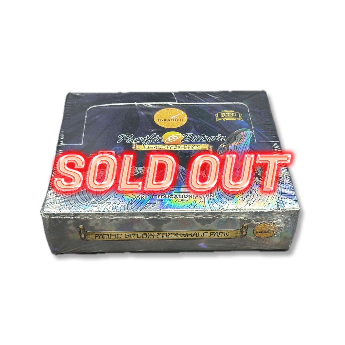 Pacific Bitcoin 2023 Whale Box – 12 Packs Per Box