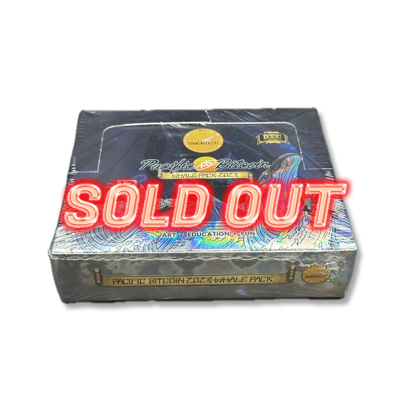 Pacific Bitcoin 2023 Whale Box – 12 Packs Per Box