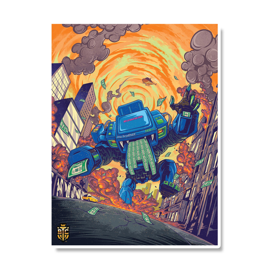 Inflation - Semi-Gloss Poster