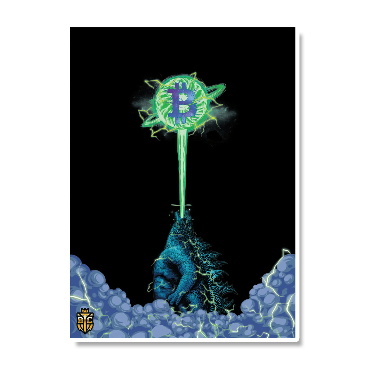 Omega Candle - Semi-Gloss Poster