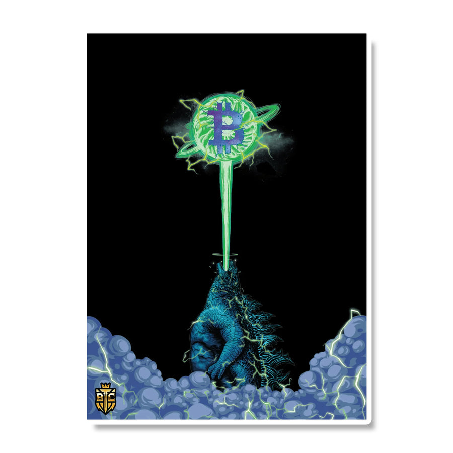 Omega Candle - Semi-Gloss Poster