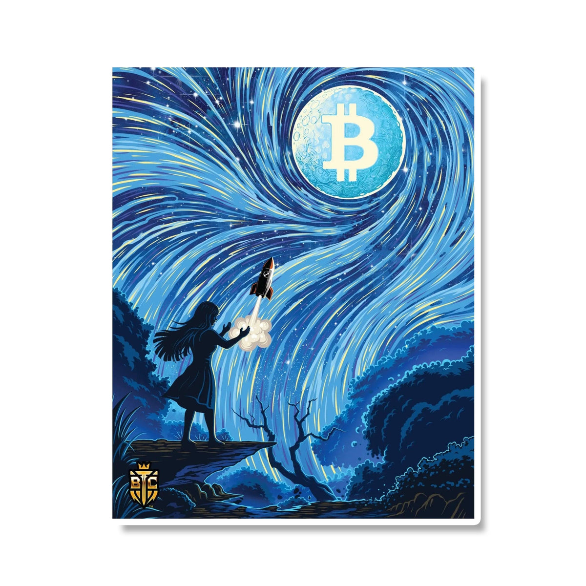 S3 Bitcoin - Semi-Gloss Poster