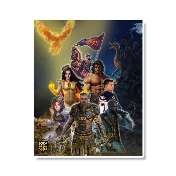 S3 Warriors - Fine Art Poster