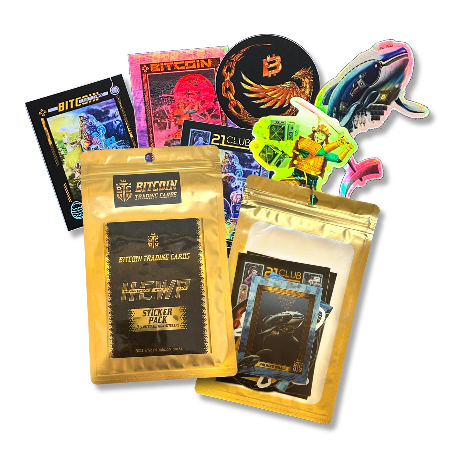 Sticker Pack - Halving Edition Whale 2024 (HEWP)