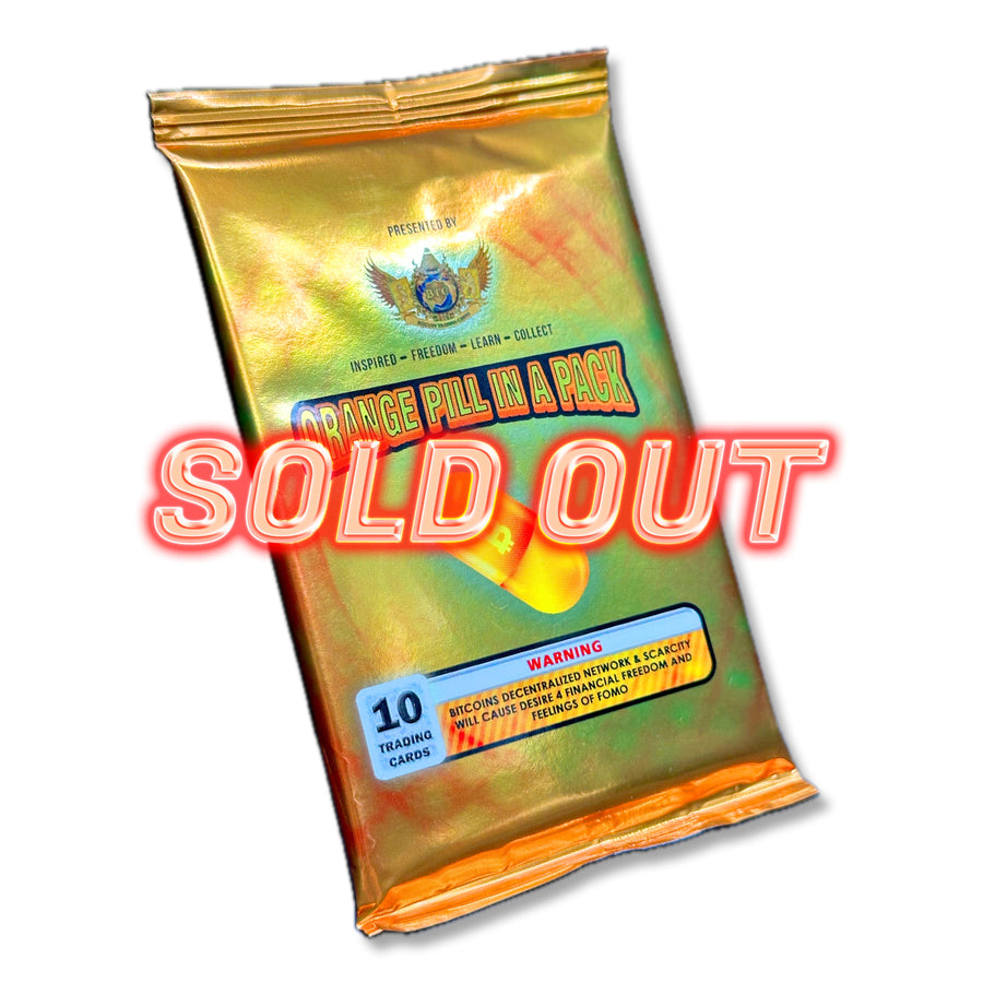 Series One - Orange Pill In a Pack - Booster Packs