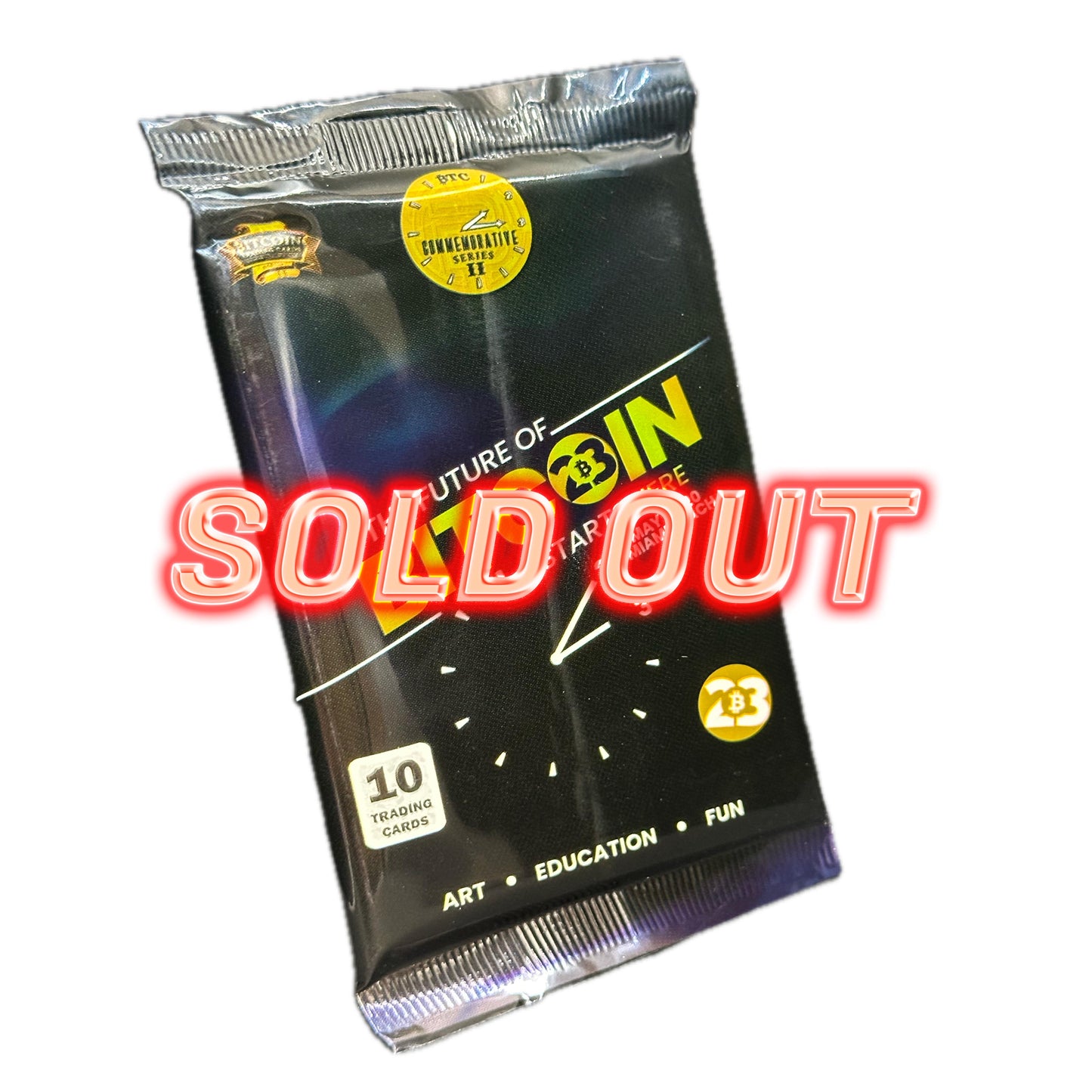 Bitcoin 2023 Commemorative Booster Packs  - Only 2,100 Packs